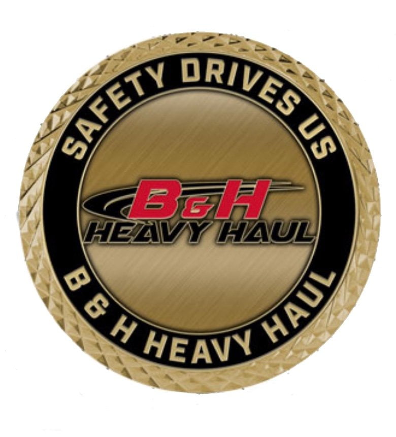 safety drivers badge b&h heavy haul