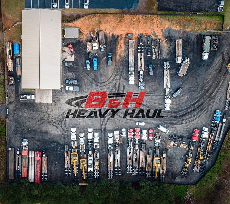B&H Heavy Haul Aerial view